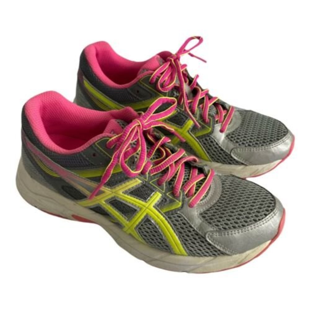 ASICS Gel-Contend 3 Womens Size 6.5 Running Shoes Gray Sneaker, T5F9N